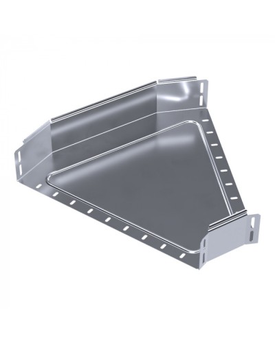 Угол горизонтальный 45 градусов Стандарт INOX (AISI 316) 500х100 Промрукав (PR16.3451) в Петропавловске-Камчатском Аксессуары для лотков Pintop.ru