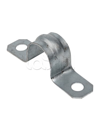 Скоба металлическая двухлапковая d16-17 мм (100 шт) EKF PROxima (sm-2-16-17) в Петропавловске-Камчатском Держатели, клипсы, скобы Pintop.ru