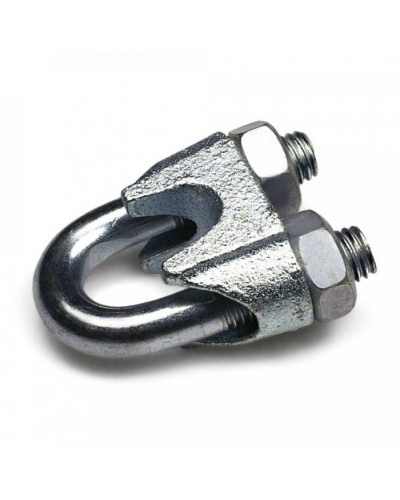 Зажим троса одинарный D6мм тип Слоник DIN 741 (100 шт/уп) Промрукав (PR08.3894) в Петропавловске-Камчатском Держатели, клипсы, скобы Pintop.ru