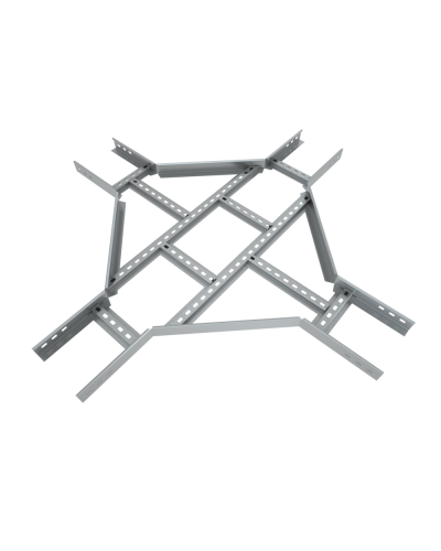 Х-разветвитель лестничный 50х500х1,2 мм HD85 КМ-профиль (LXD50-500-1.2 HD85) в Петропавловске-Камчатском Аксессуары для лотков Pintop.ru