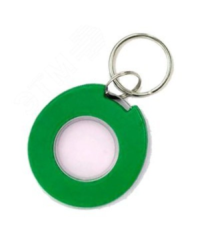 IronLogic IL-08MGT, 1K,с кольцом, зелёный с прозрачной серединой в Петропавловске-Камчатском Оптовые идентификаторы Pintop.ru