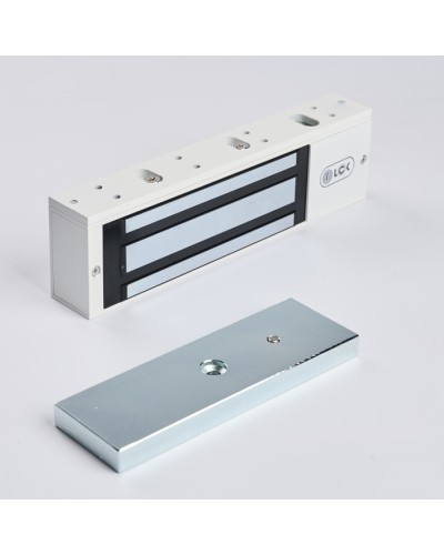 R-Lock RL-EM500-L0W - Электромагнитный замкок, 500кг, DC12/24B, цвет белый, RAL9016(белый) в Петропавловске-Камчатском Электромагнитные замки Pintop.ru