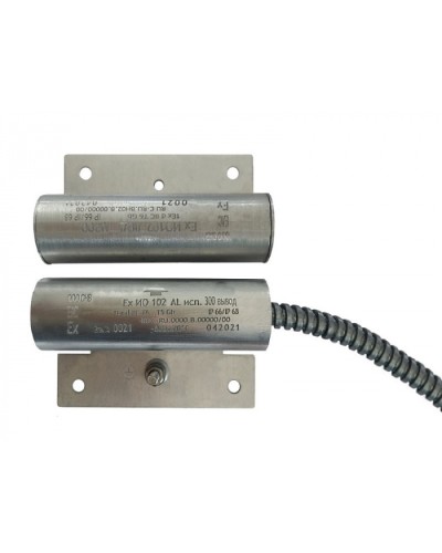 Извещатели охранные точечные магнитоконтактные взрывозащищённые Ех ИО102 Al исп.300 с магнитом М-50 маркировка 1Ex db IIC T6...Т5 Gb Магнито-Контакт в Петропавловске-Камчатском Извещатели охранные (Ex) Pintop.ru