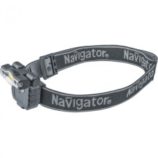 Фонарь Navigator 93 190 NPT-H27-ACCU налоб. 1COB LED 3Вт 1реж. Li-pol 0,5Ач