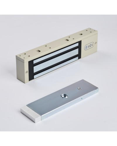 R-Lock RL-EM500-LSG - Электромагнитный замкок, 500кг, DC12/24B, цвет серый, RAL7032 (галечный серый), два датчика втроены в корпус замка: датчик Холла и магнито-контактный датчик в Петропавловске-Камчатском Электромагнитные замки Pintop.ru