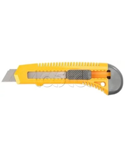 Нож с сегментированным лезвием 18 мм корпус пластик REXANT 12-4903 в Петропавловске-Камчатском Аксессуары для кабель-канала Pintop.ru