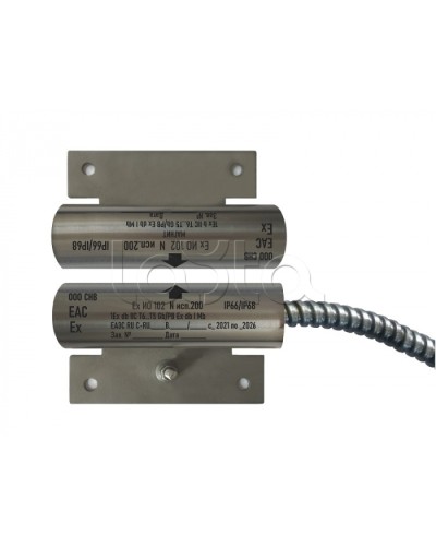 Извещатель охранный точечный магнитоконтактный взрывозащищённый Магнито-контакт Ех ИО102 N исп.251 (торцевой), с постоянно присоединенным кабелем в металлорукаве (штатно кабель 2х0,75 - 1м), 1Ex d IIC T6 Gb / РB Ex d I Mb АТФЕ.425119.171 в Петропавловске-Камчатском Изв