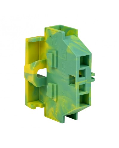 Миниклемма STB-4 32A (50 шт) желто-зеленая EKF PROxima (stb-m-4-y-green-r) в Петропавловске-Камчатском Клеммные колодки Pintop.ru