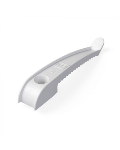 Держатель кабеля односторонний для прямого монтажа в гофроящике белый (200 шт/кор) Промрукав (PR13.0489) в Петропавловске-Камчатском Аксессуары для кабель-канала Pintop.ru