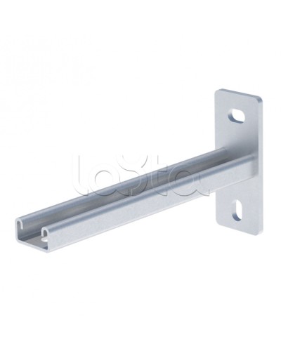 STRUT-консоль 41х21 мм, основание 350 мм HDZ EKF (stk412135-HDZ) в Петропавловске-Камчатском Аксессуары для лотков Pintop.ru