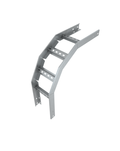 Угол лестничный вертикальный внешний 90 гр. 50х600х1,2 мм Быстрый монтаж КМ-Профиль (LVLS90-50-600-1.2) в Петропавловске-Камчатском Аксессуары для лотков Pintop.ru