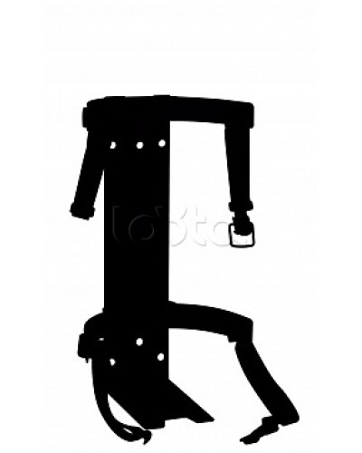 Кронштейн ПОЖТЕХНИКА КТР-8/9 на 2 ремнях (d180-185) для ОП/ОВП-8, ОП/ОВЭ-9 в Петропавловске-Камчатском Аксессуары для огнетушителей Pintop.ru