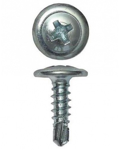 Саморез с пресс-шайбой 4.2x19 острый DKC CM275019 в Петропавловске-Камчатском Крепеж Pintop.ru