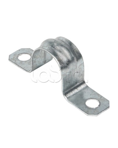 Скоба металлическая двухлапковая d19-20 мм (100 шт) EKF PROxima (sm-2-19-20) в Петропавловске-Камчатском Держатели, клипсы, скобы Pintop.ru