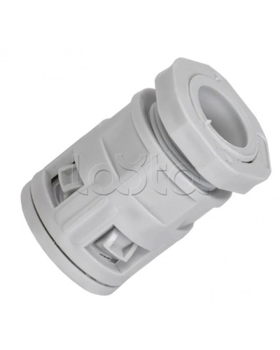 ELASTA Муфта вводная для гофрированных труб MVN16 IP40 IEK (ET-TA00D-MVN-016-K41-050) в Петропавловске-Камчатском Повороты, муфты, тройники Pintop.ru