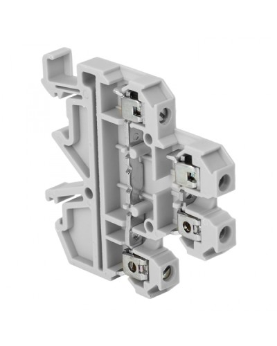 Клемма винтовая двухуровневая JXB-4/35 серая EKF (plc-jxb-2-4/35gy) в Петропавловске-Камчатском Клеммные колодки Pintop.ru