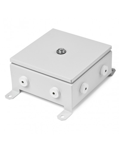 Коробка монтажная огнестойкая металлическая герметичная КМОМГ (12к х 2,5мм) 150х200х60 IP 54 (6 вводов) ПожТехКабель (076-403) в Петропавловске-Камчатском Распределительные коробки Pintop.ru