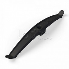 Держатель кабеля двусторонний для прямого монтажа черный (20шт/120шт уп/кор) Промрукав (PR13.0383)