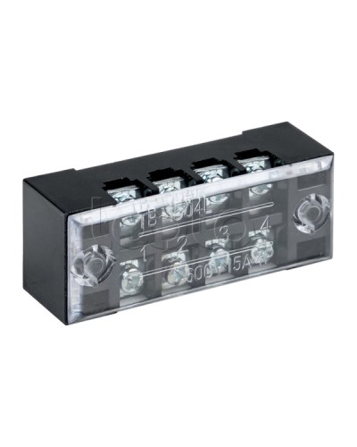 Терминал клеммный TB-1504 до 1,5 мм2 15A 4 клеммные пары EKF PROxima (tb-1504) в Петропавловске-Камчатском Клеммные колодки Pintop.ru