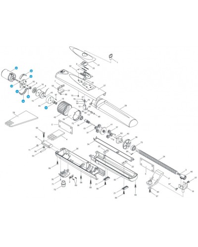 ЭлектродвигательOPP001 Came 119RID421 в Петропавловске-Камчатском Запчасти для шлагбаумов и автоматики Pintop.ru