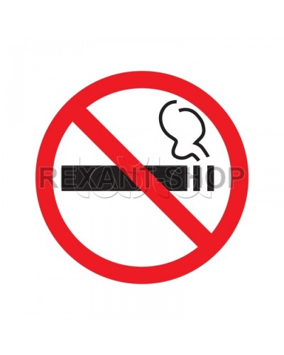 Знак безопасности Курить запрещено 200*200 мм (5шт/уп) REXANT (56-0035) в Петропавловске-Камчатском Дополнительное оборудование для ОПС Pintop.ru