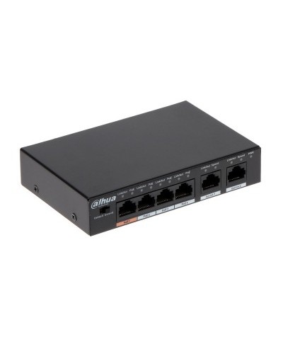 Коммутатор 4 портовый Dahua DH-PFS3006-4ET-60 в Петропавловске-Камчатском Коммутаторы Pintop.ru