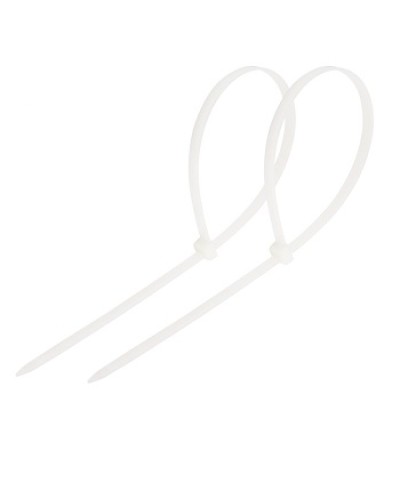 Хомут-стяжка нейлоновый 250x3.6 мм белый (100шт/уп) REXANT 07-0250 в Петропавловске-Камчатском Стяжки-хомуты Pintop.ru