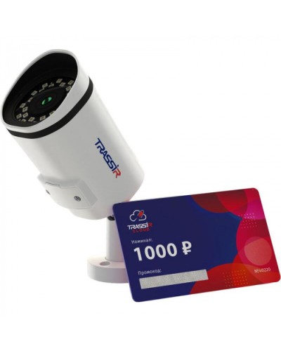 IP-камера видеонаблюдения уличная TRASSIR Cloud Outdoor Сylinder в Петропавловске-Камчатском IP-камеры Pintop.ru