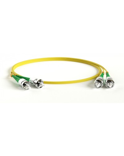 Патч-корд волоконно-оптический Hyperline FC-D2-9-ST/AR-ST/AR-H-2M-LSZH-YL в Петропавловске-Камчатском Патч-корды оптические Pintop.ru