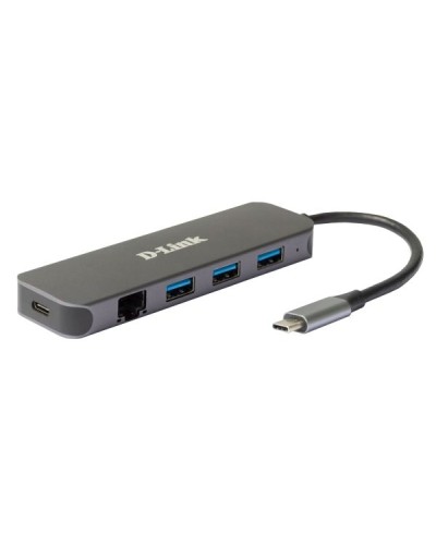 Док-станция с разъемом USB Type-C, 3 портами USB 3.0, 1 портом USB Type-C/PD 3.0 и 1 портом Gigabit EthernetD-Link DUB-2334/A1A в Петропавловске-Камчатском Оборудование для видеонаблюдения Pintop.ru