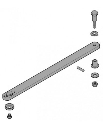 Рычаг прямой с креплением F7024N Came 119RID292 в Петропавловске-Камчатском Запчасти для шлагбаумов и автоматики Pintop.ru