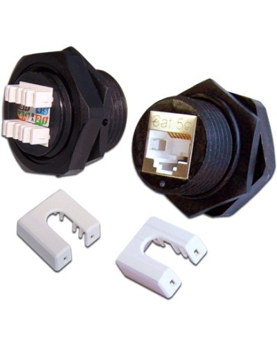 Индустриальный модуль Keystone, RJ45, cat.5e, STP, 180 градусов, IP68 LANMASTER (LAN-OK45S5E/180-WP) в Петропавловске-Камчатском Коммутационные изделия Pintop.ru