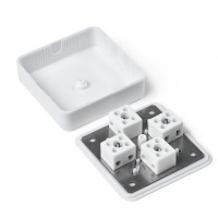 Пожтехкабель КМОП IP31 (8к х 2,5мм2) 75х75х23 (072-003)