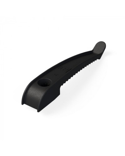 Держатель кабеля односторонний для прямого монтажа в гофроящике черный (200 шт/кор) Промрукав (PR13.0491) в Петропавловске-Камчатском Аксессуары для кабель-канала Pintop.ru