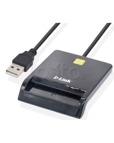 USB-считыватель смарт-карт D-Link DL-DCR-100/B1A в Петропавловске-Камчатском Считыватели Pintop.ru