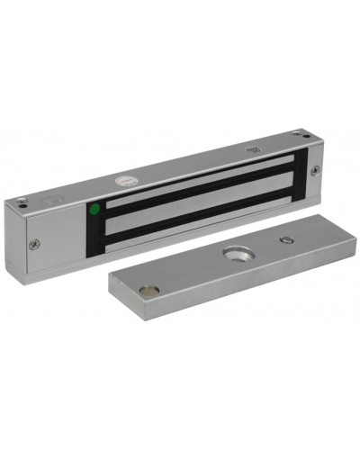 Smartec ST-EL140DL-SL - Электромагнитный замок, внутреннее исполнение, СИД, датчик положения двери, 12 VDC / 250мА, усилие 140-150 кг. в Петропавловске-Камчатском Электромагнитные замки Pintop.ru