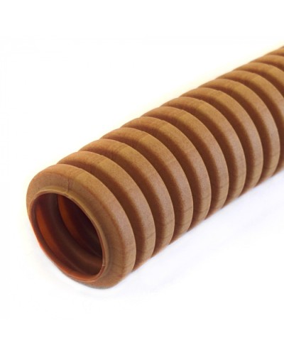 Труба гофрированная ПВХ легкая 350 Н бук с/з д25 (10 м/уп) Промрукав (PR01.0041) в Петропавловске-Камчатском Труба гофрированная Pintop.ru