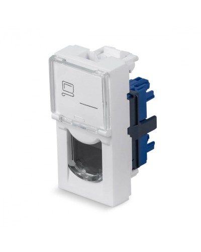 Модуль Keystone Jack RJ-45(8P8C), 180 градусов, категория 6 Cabeus (KJ-RJ45-Cat.6-180T-FP-L-22,5) в Петропавловске-Камчатском Модули Keystone Pintop.ru