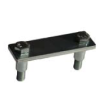 Держатель для полосы 50 мм с резьбовыми заклепками EKF PROxima (lp-31547)