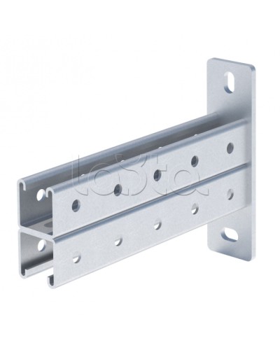 STRUT-консоль двойная 41х41 мм, основание 650 мм HDZ EKF (stkd414165-HDZ) в Петропавловске-Камчатском Аксессуары для лотков Pintop.ru