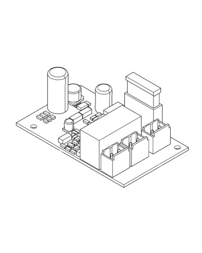 Came LB39 (002LB39) - Плата аварийного питания для подключения и зарядки 2 аккумуляторов, 12 В - 7 Ач в Петропавловске-Камчатском Запчасти для шлагбаумов и автоматики Pintop.ru