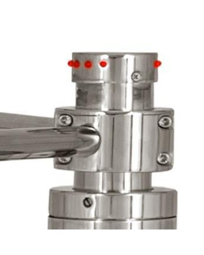 Кольцо разрезное для ограждения к роторному турникету ХРОМ Ростов-Дон в Петропавловске-Камчатском Дополнительное оборудование для СКУД Pintop.ru