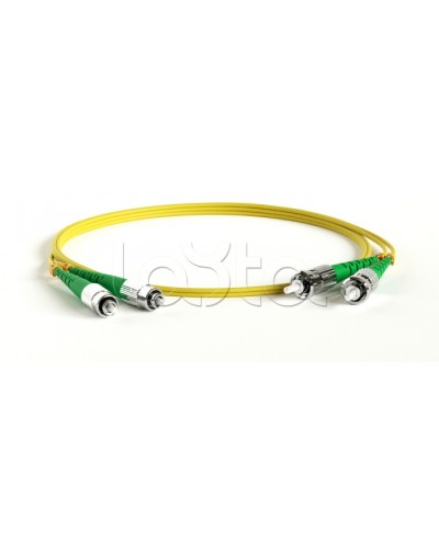 Патч-корд волоконно-оптический Hyperline FC-D2-9-LC/UR-LC/UR-H-20M-LSZH-YL в Петропавловске-Камчатском Патч-корды оптические Pintop.ru