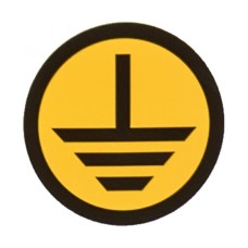 Наклейка "Земля" (d20мм.) EKF PROxima (an-1-04)