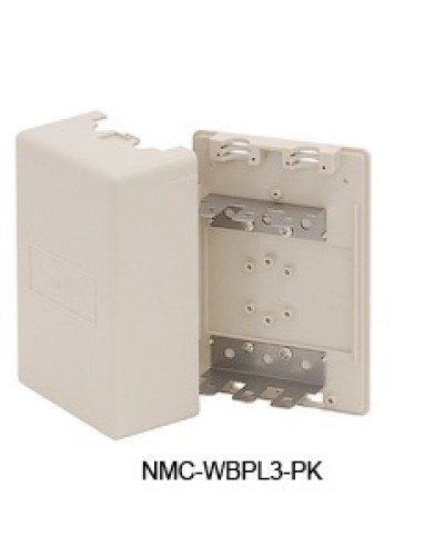 Щит распределительный настенный 3 плинта NIKOMAX (NMC-WBPL3-P) в Петропавловске-Камчатском Щиты электрические Pintop.ru