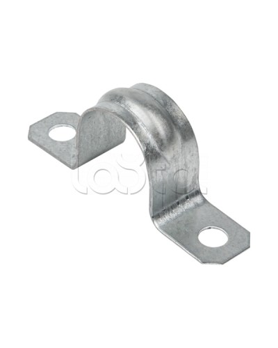 Скоба металлическая двухлапковая d21-22 мм (100 шт) EKF PROxima (sm-2-21-22) в Петропавловске-Камчатском Держатели, клипсы, скобы Pintop.ru