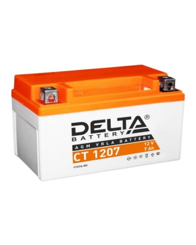 Аккумулятор АКБ 12 - 7 Delta CT 1207* в Петропавловске-Камчатском Электротехническое оборудование Pintop.ru