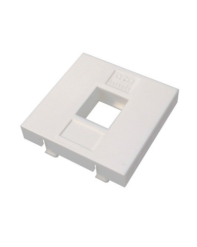 Адаптер Mosaic 45 х 45 мм для модуля Keystone, 1 порт, белый Datarex DR-5301 в Петропавловске-Камчатском Коммутационные изделия Pintop.ru
