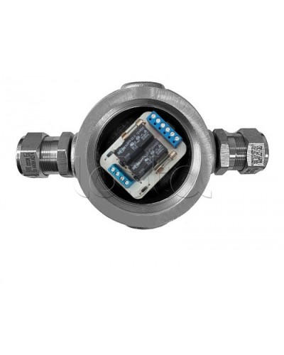 Магнито-Контакт УК-ВК-Ех-24 АЯКС П, с двумя кабельными вводами ВН20 в Петропавловске-Камчатском Комутационные взрывозащищенные коробки Pintop.ru