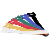 Хомут-липучка 210 мм, оранжевый (20 шт.уп) LANMASTER LAN-VCM210-OR